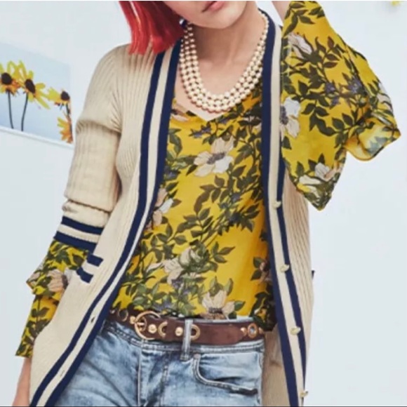 CABI Spring Scene Floral Blouse 2019 Spring - Picture 10 of 10
